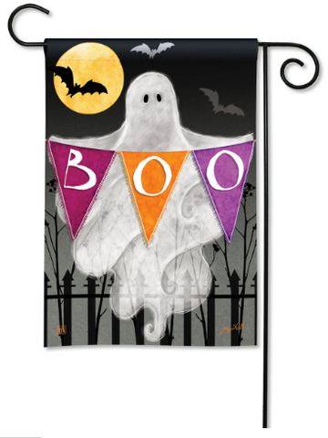 Halloween Ghost BreezeArt® Flag - 12.5 x 18 in