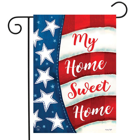 My Home Sweet Home Flag - 12.5 x 18 in - double-sided