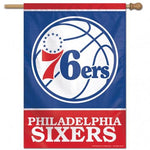 Philadelphia 76ers - 28 x 40 in Vertical Banner Flag
