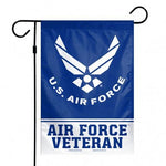 Air Force Veteran Garden Flag - Poly - 12 x 18 in