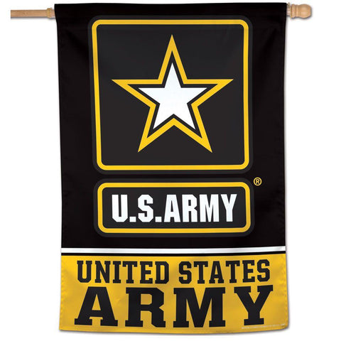 Army Star Vertical Banner Flag - Poly - 28 x 40 in