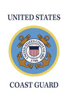 Coast Guard Garden Flag (FS) - Nylon - 12 x 18 in