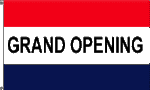 GRAND OPENING Flag - Nylon with Grommets - 3 x 5 ft