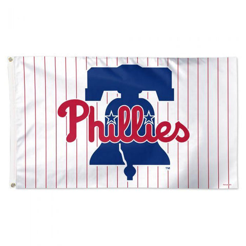 Phillies - 3 x 5 ft Deluxe Flag - Pin Stripe