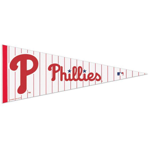 Phillies Pinstripe- 12 x 30 in - Pennant