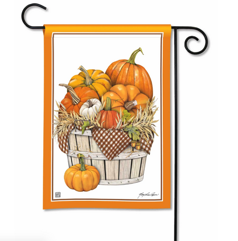 Pumpkins by the Bushel BreezeArt® Flag - 12.5 x 18 in