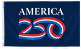 America 250 Anniversary - Nylon (blue) - 2 x 3 ft
