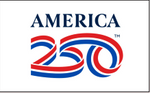 America 250 Anniversary - poly cotton - 3 x 5 ft