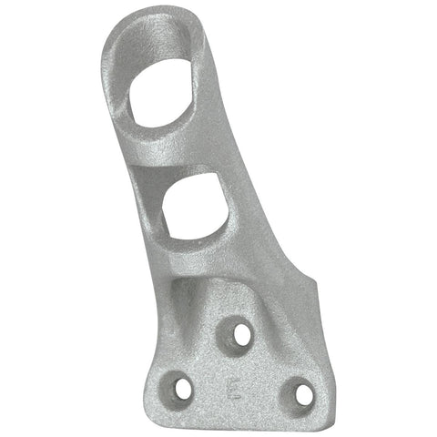 45º Angled Bracket -  Aluminum - 1 inch diameter
