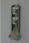 45º Angled Bracket - Heavy Duty Aluminum - 1 inch diameter