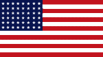 48 Star US Flag (1912-1959) - Nylon with Grommets - 4 x 6 ft