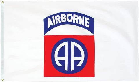 82nd Airborne Flag - Nylon - 3 x 5 ft