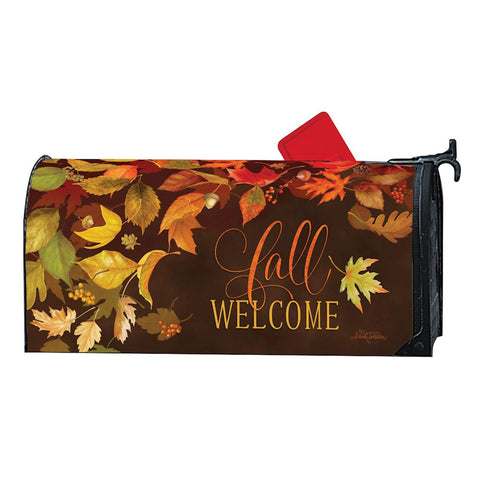 Abundant Leaves MailWraps® Mailbox Cover