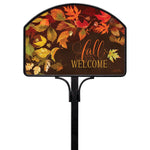 Abundant Leaves YardDesign® - 14 x 10 in