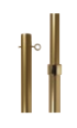 Aluminium Indoor/Parade Pole - adjustable - 1 inch