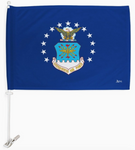 Air Force Car Flag - double-sided - 12 x 18 in