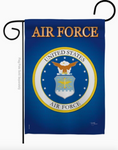Air Force Garden Flag - double-sided - Polyester - 13 x 18.5 in