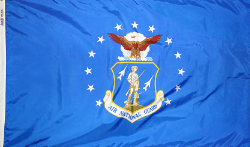 Air National Guard Flag - Nylon with Grommets - 3 x 5 ft