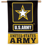 Army Star Vertical Banner Flag - Poly - 28 x 40 in