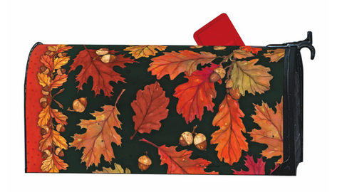 Autumn Acorns MailWraps® Mailbox Cover