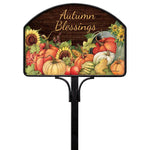 Autumn Scarecrow YardDesign® - 14 x 10 in