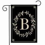 Classic Monogram (B) Flag - 12.5 x 18 in