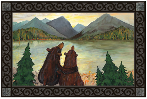 Bearfoots Sunset Bears MatMate® - 18 x 30 in