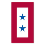 Magnet - Blue Service Star - 2 star