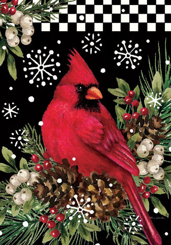 Cardinal Couple - double-sided - 28 x 40 in