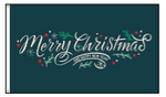 Merry Christmas Flag - 3 x 5 ft