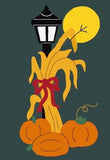 Cornstalk & Lamppost Flag