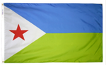 Djibouti  Flag