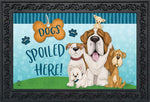 Dogs Spoiled Here Mat - 18 x 30 in