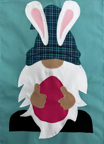 Easter Gnome Flag  - 12 x 18 in