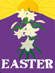 Easter Sunrise Flag on Purple - 3 x 4.5 ft