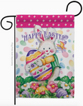 Easter Treats Flag - double-sided - 13 x 18.5 in