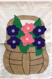 Impatiens Basket Garden Flag