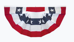 Fan Drape with Stars (poly-cotton, cotton and nylon)