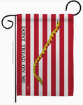 First Navy Jack Flag - double-sided - 13 x 18.5 in