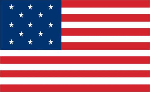 First Navy Stars & Stripes Flag