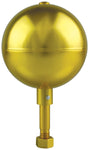 Flagpole Ball Gold - 5 in