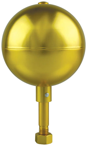 Flagpole Ball Gold - 5 in