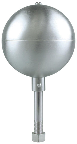 Flagpole Ball Silver - 3 in