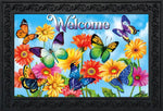 Fluttering Butterflies- Mat - 18 x 30 in