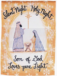 Holy Family/Pure Light Flag - 30 x 44 in - double-sided