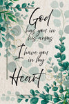 God Has You Flag -  double-sided - 12.5 x 18 in