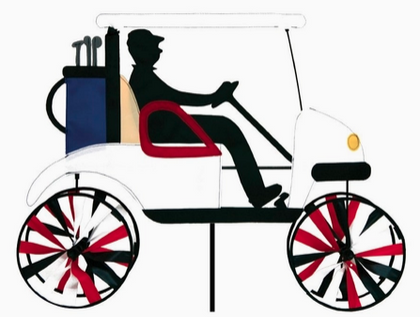 Golf Cart Spinning Windwheel - 27"x 41" poly