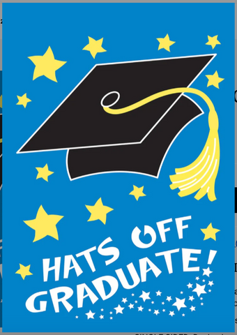 Hats Off Flag - 28 x 40 in