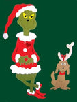 Grinch & Max Flag on Hunter - 3 x 4.5 ft