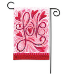 Happy Day Love BreezeArt® Flag - 12.5 x 18 in